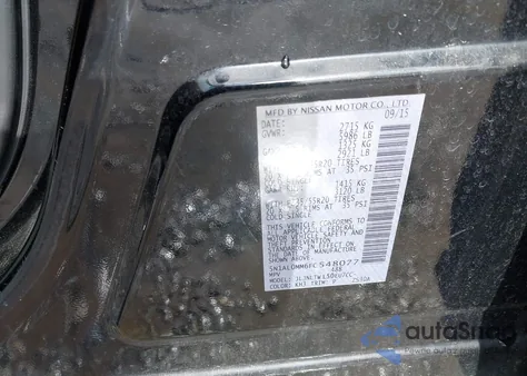 2015 Infiniti Qx60 from USA, damaged, VIN 5N1AL0MM6FC548077